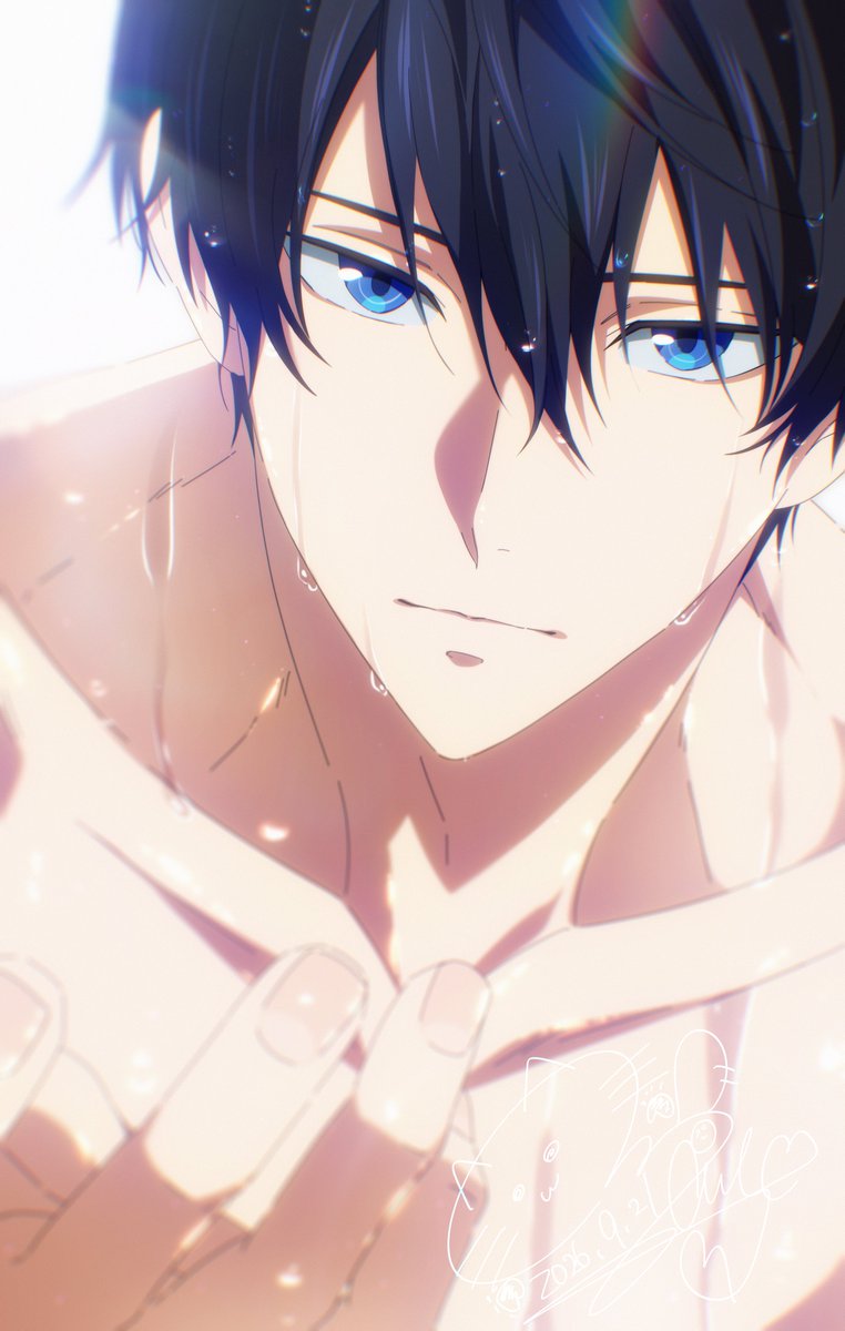 Illust_Man_2020's tweet photo. Free! 七瀬遙くん rkgk
リクエストありがとうございました🐬 https://t.co/SrxL5OghIk