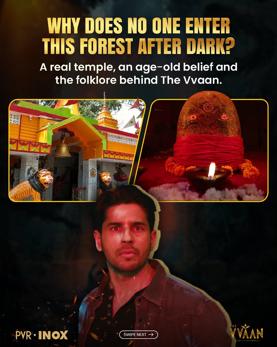 _PVRCinemas's tweet photo. What if the legend on screen has roots in a real place? 🙏🏻🌳
Discover the folklore behind The Vvaan.
#TheVvaan releasing at PVR INOX on Sept 25!
.
.
.
#SidharthMalhotra #TamannaahBhatia #SunilGrover #ManishPaul #AnupSoni #ShwetaTiwari
Credits: Balaji Motion Pictures, TVF Motion Pictures, 11:11 Productions & Zee Music Company.
All rights belong to their respective owners