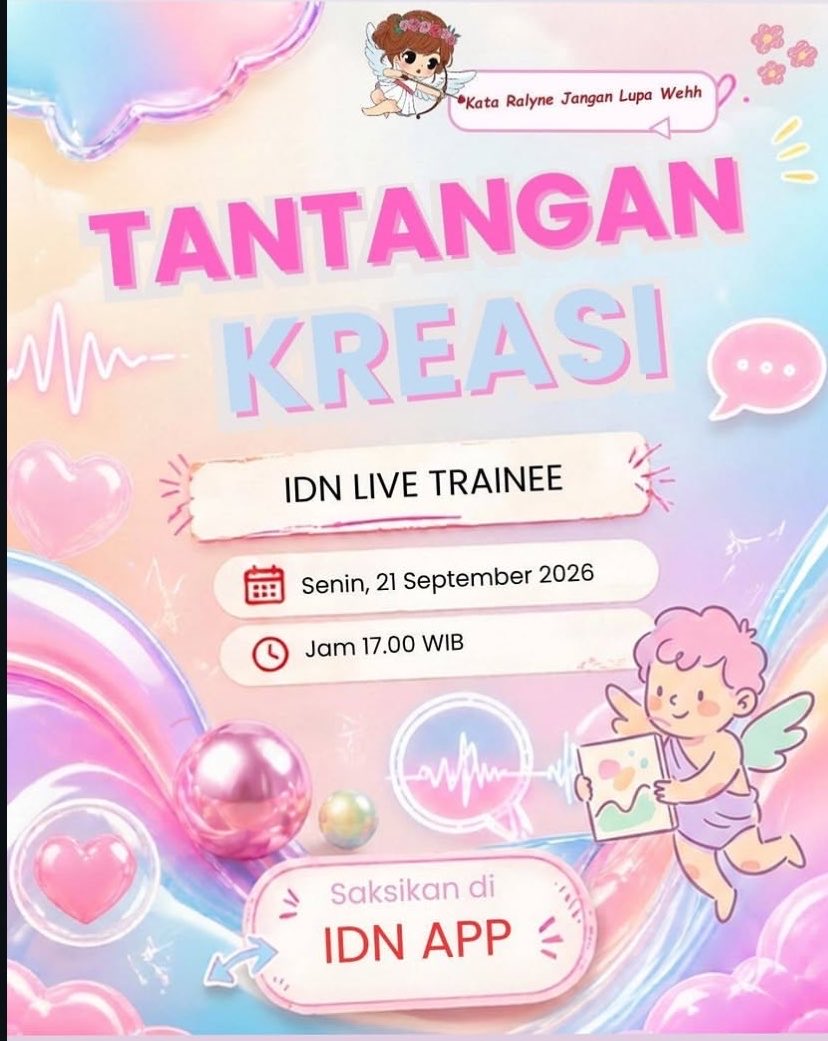 Ralvandra_INA's tweet photo. Tuh kata dikkk Ralyne “jangan lupa weh” 

#RaLive https://t.co/3UohHnrbzU