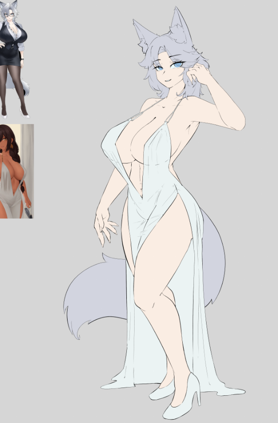 Arc_eno's tweet photo. Oh god- I wonder why im drawing her with one hand. https://t.co/VIiY4ZGPVO