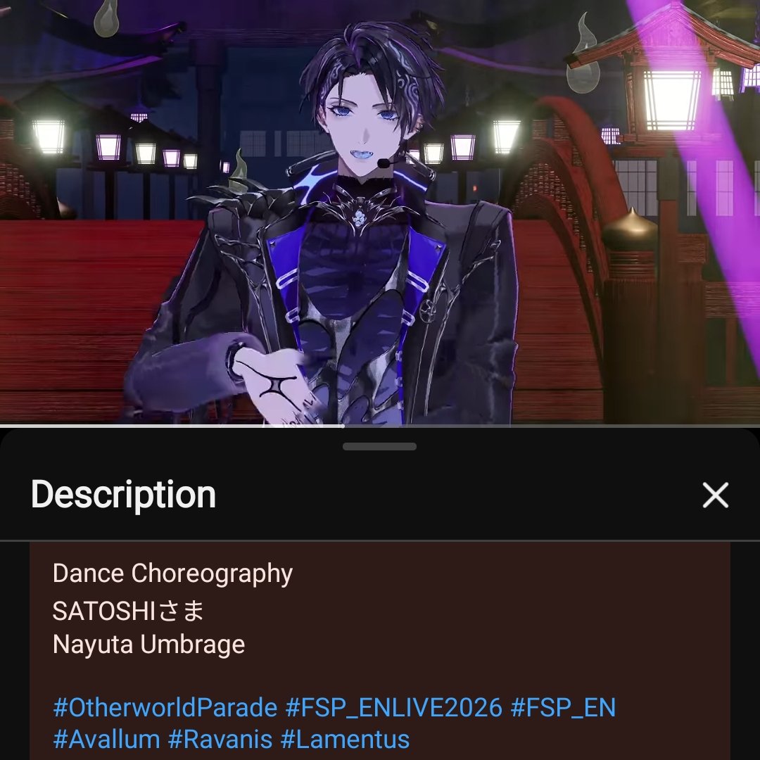 hereforfanart94's tweet photo. Day 204 of screaming about getting FSP at a Malaysian con

Did you know Nayu did some of the choreography for Otherworld Parade? He’s even credited in the description directly!! https://t.co/KmbNJpPC8Y