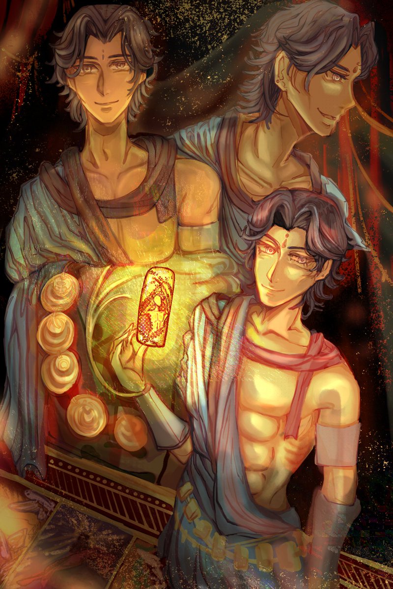 LinFiona3's tweet photo. “We were not chosen by the gods. We chose our fate.”

#Sultansgame #苏丹的游戏 #蘇丹的遊戲  #drawing #artwork https://t.co/JDG6W0kGP5