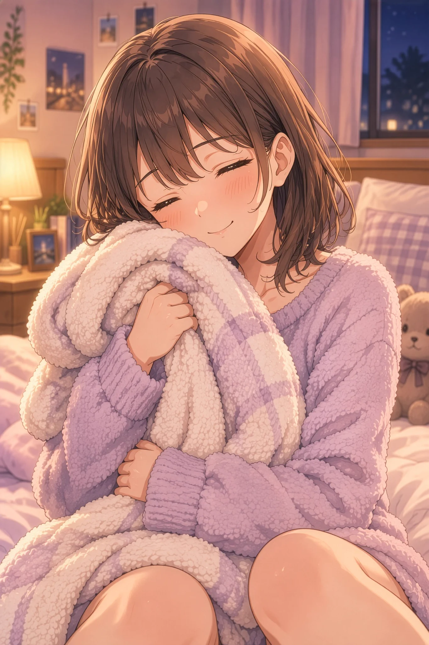 人物画『微睡みの時❤️』 あい・りぃ🎨AIイラストレーター（まだまだ修行中） on X: 