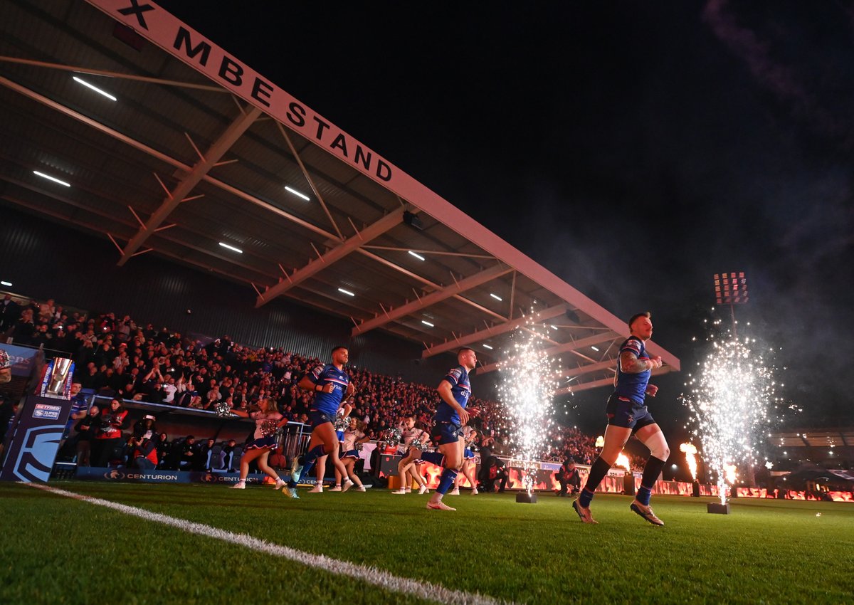 WTrinityRL's tweet photo. 👏🏻 Everyone recovered from Friday??

Ready to go again on Saturday?

🎟️ Tickets are still flying out ahead of our Semi-Final! Get yours now 👉🏻 https://t.co/hdJjJpbfOm

#UpTheTrin https://t.co/f5PcSYCmg8