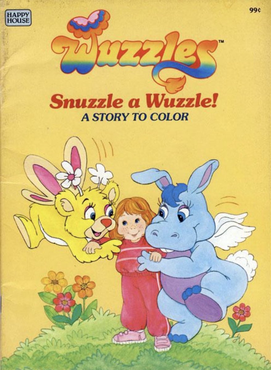 corememunlocked's tweet photo. Snuzzle a Wuzzle! 🌈💛
#Wuzzles #80sCartoons #VintageColoringBooks #DisneyNostalgia #RetroCartoons https://t.co/xqew9zAuAE