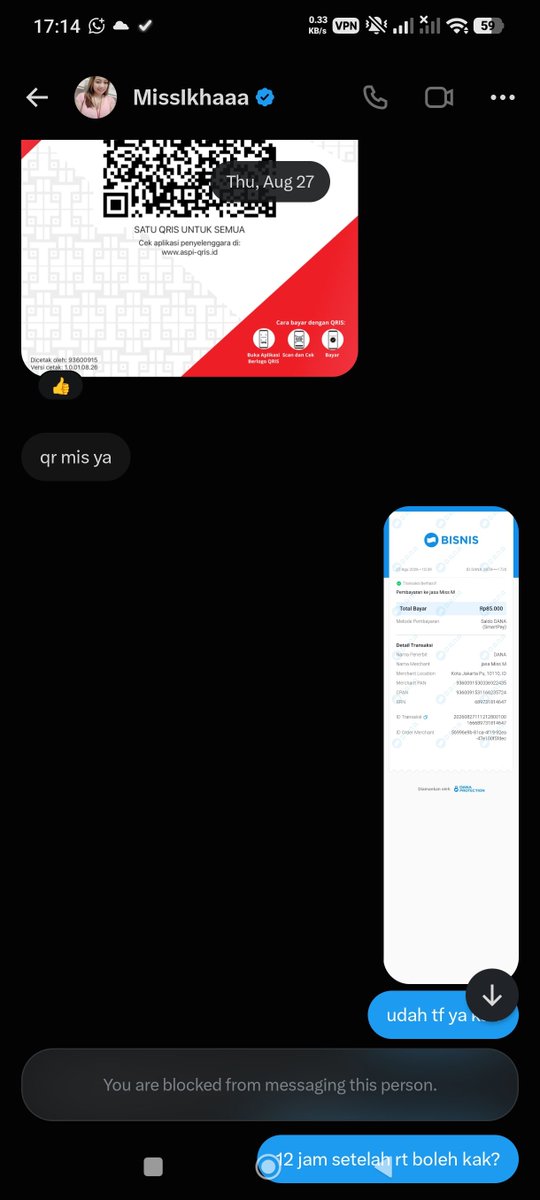 uttercupb's tweet photo. @Missmarni99 Hati hati scam ! Penipuan ! https://t.co/sqBPHyhBCE