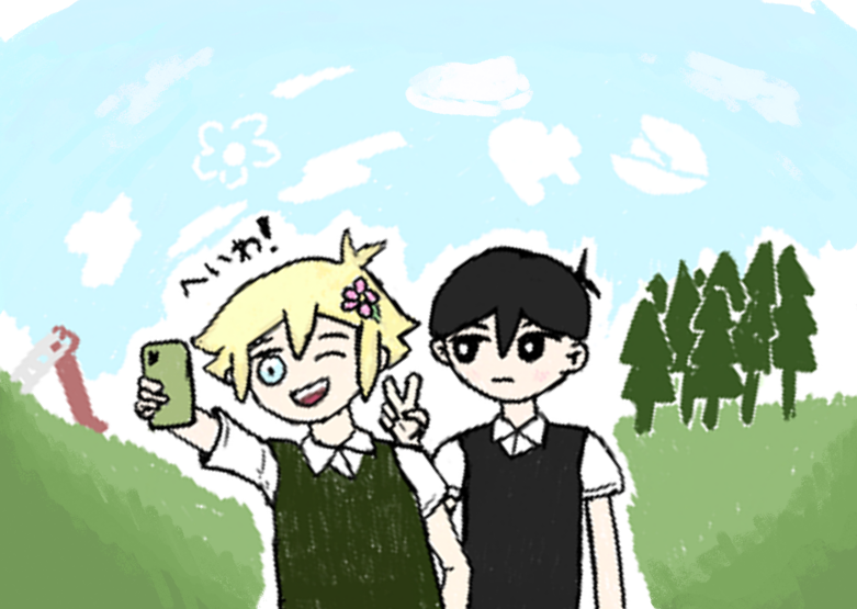 MixJ143's tweet photo. 絵チャで描いたSunflower🌻
(ちょっとだけ加筆 背景は疲れてたので適当) https://t.co/LJV3lBV60u