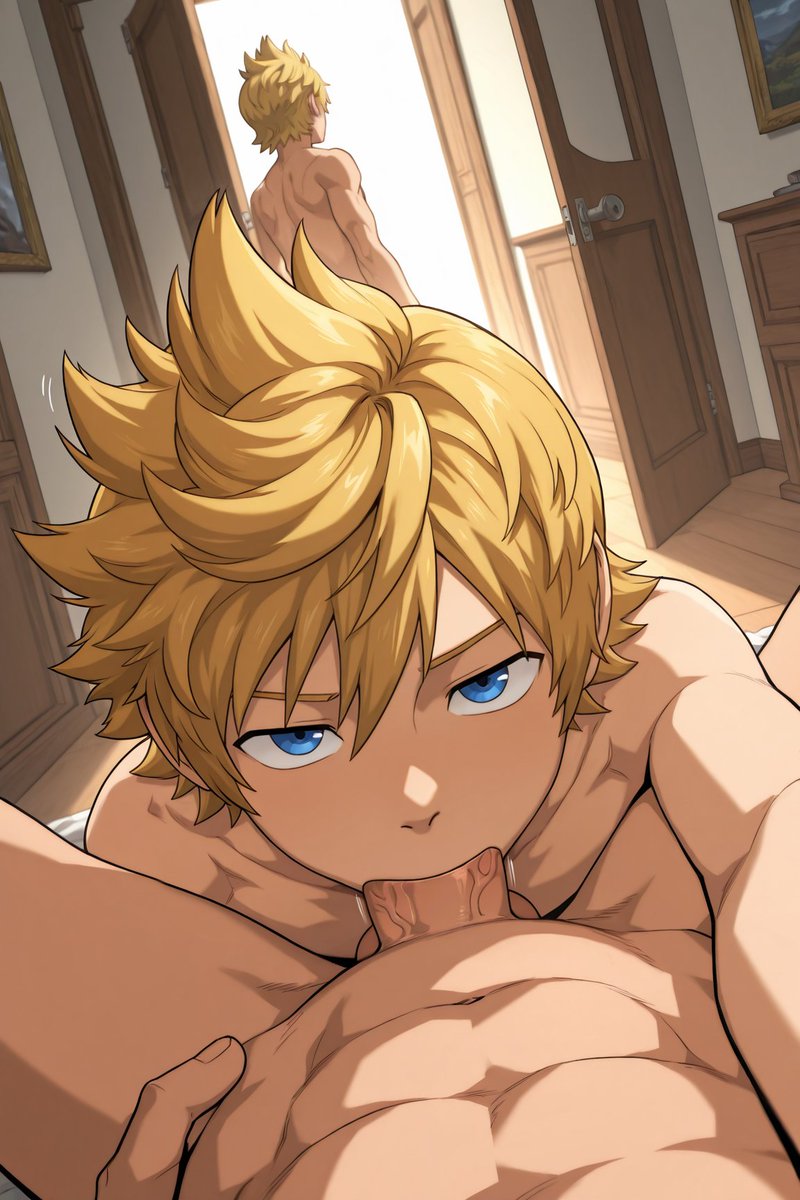 DantaFing's tweet photo. Roxas | Kingdom Hearts

#AIイケメン部 #NSFW #gay #yaoi #AIart #AIイラスト https://t.co/hV4AmLlUE4