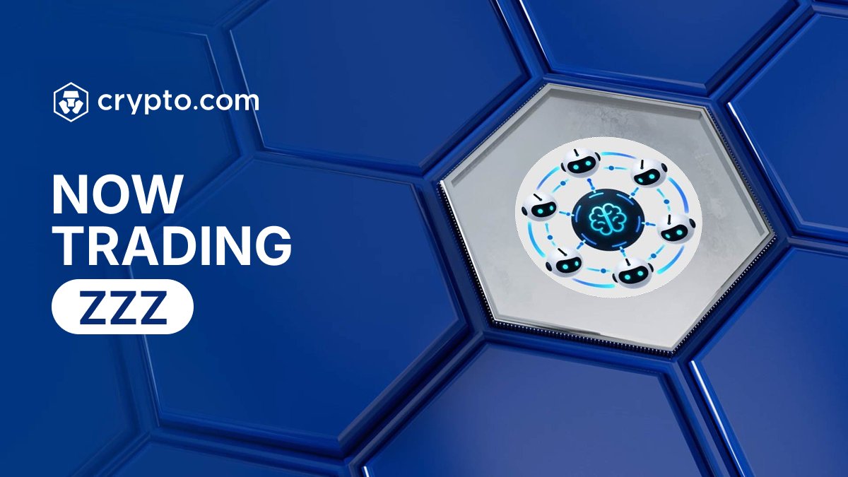 cryptocom's tweet photo. ZZZ ($ZZZ) is now available for trading in the https://t.co/w0F6Ou1aBB App.

Purchase $ZZZ easily with USD, EUR, and 20+ fiat currencies 👉 https://t.co/zk0J1mJvR7

For more details: https://t.co/dNSYIUjMyV https://t.co/vOz1i7ZZAC