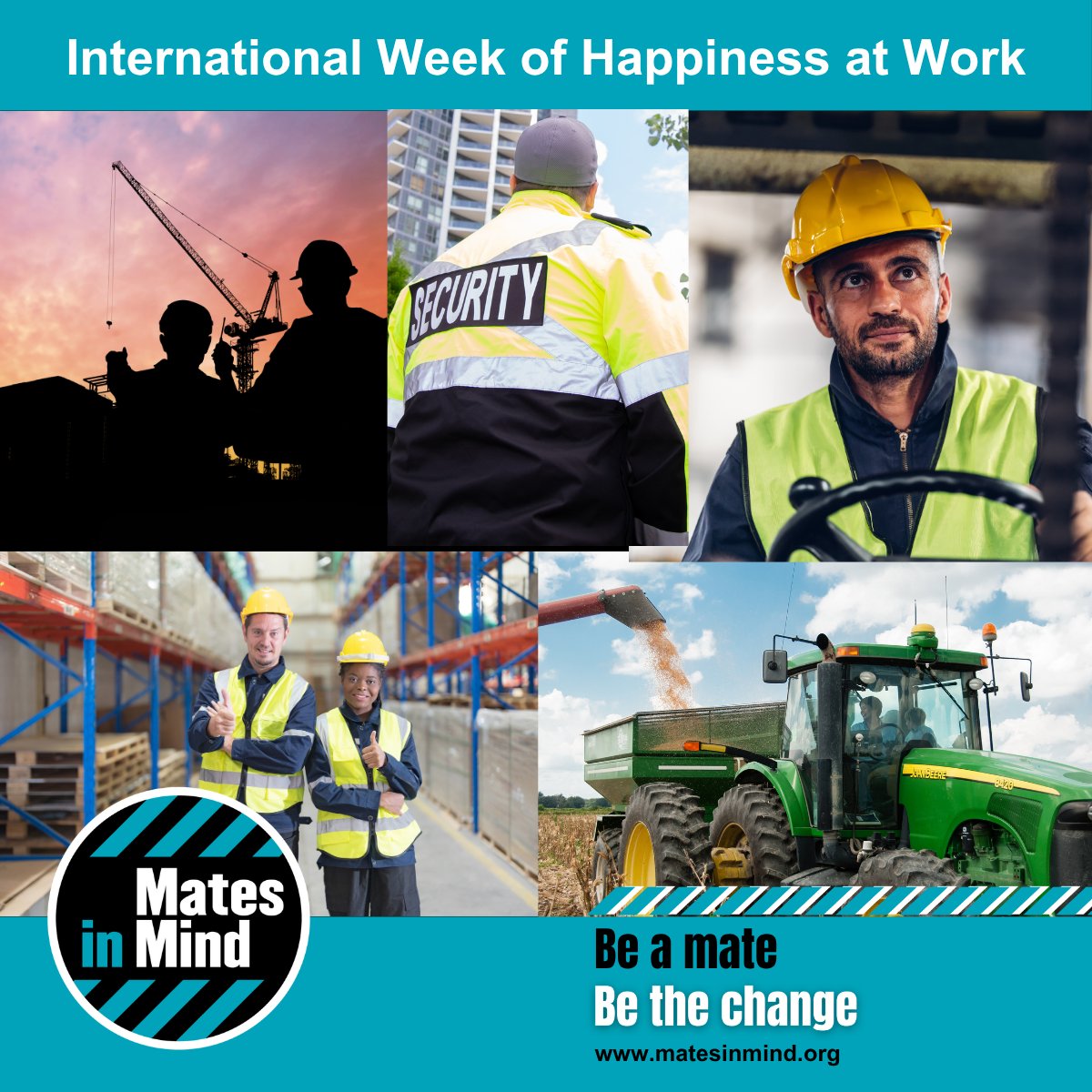 MatesInMind's tweet photo. 21 September is the start of #InternationalWeekOfHappinessAtWork. 

We advocate for positive mental health in &amp; through work; therefore, we’re encouraging everyone to start the conversation about their wellbeing.

Read our blog: https://t.co/vm7dOeBAHM https://t.co/63QofFnrTc