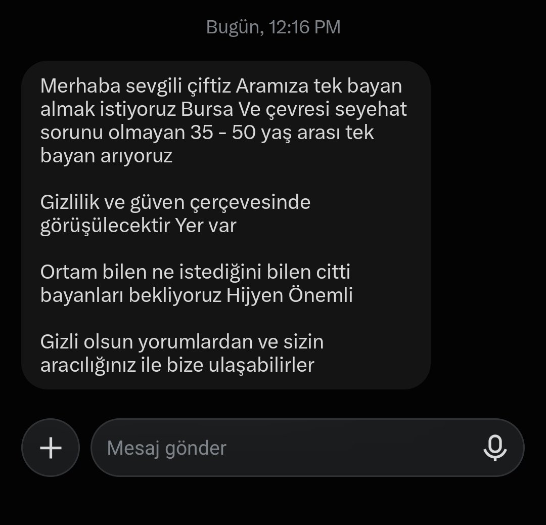 Bursadanitiraf's tweet photo. #arayış #cuckoldçiftler #cuckold #cuckoldtürkiye #Tekkadın #dulbayan #tekbayan #bursa https://t.co/U1HevUnHBp