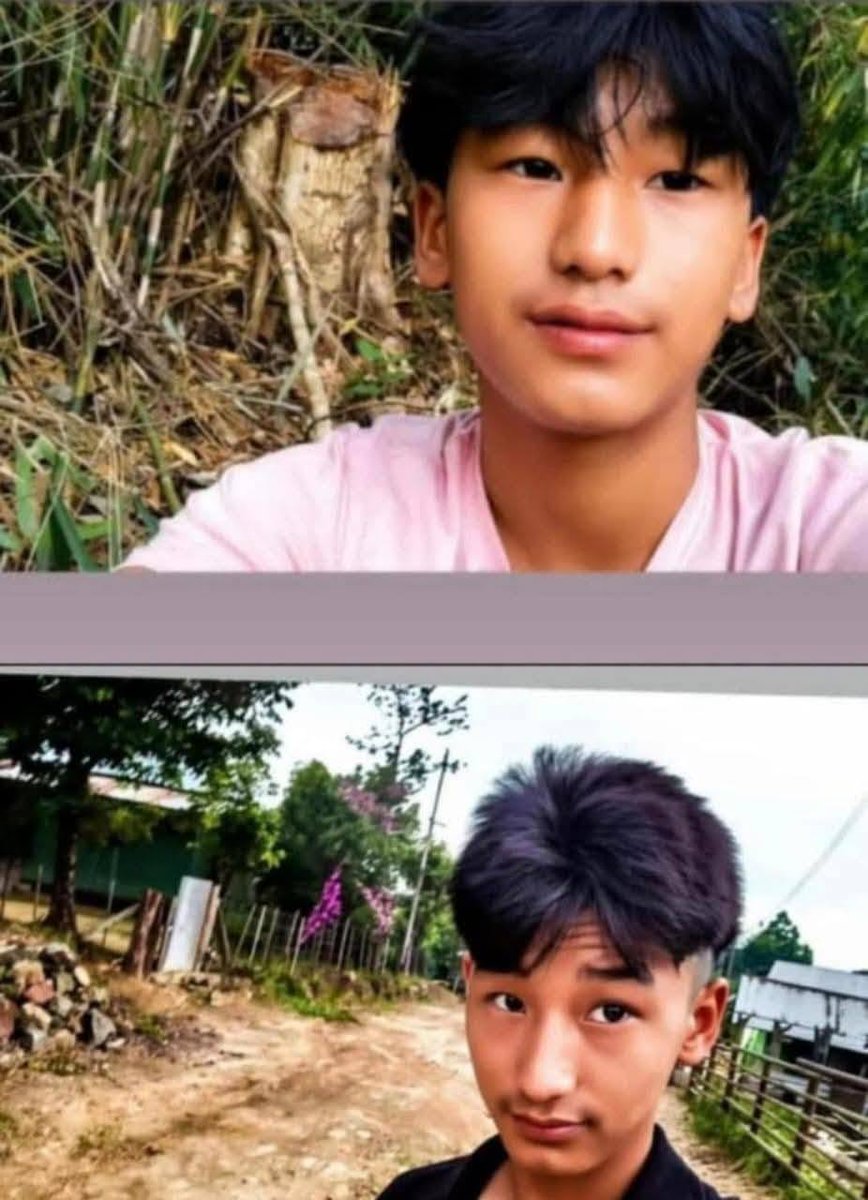 iRoopmati's tweet photo. #Manipur
#India 

Another death of an indigenous Indian at the hands of #KukiNarcoTerrorists was reported today in the #BurmeseRefugee #KukiNarcoTerrorist infested hills of Manipur. 

Valiant before the helpless, timid in front of the equals, these #KukiNarcoTerrorists have taken the life of another precious #Liangmai #Naga life, Wiphenbou. 

Rest in peace dear brother. We failed you as a nation! 

#KukiNarcoTerrorism.