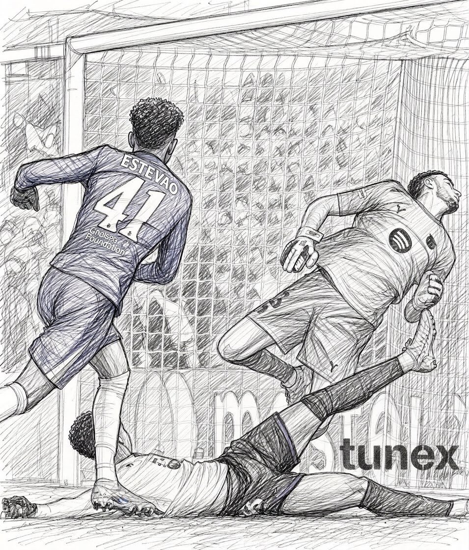 tunex_7's tweet photo. Barça likes Estêvão and thinks €130m might make Chelsea listen. #CFC #FCB
Discuss Blues https://t.co/jISVY57c6y