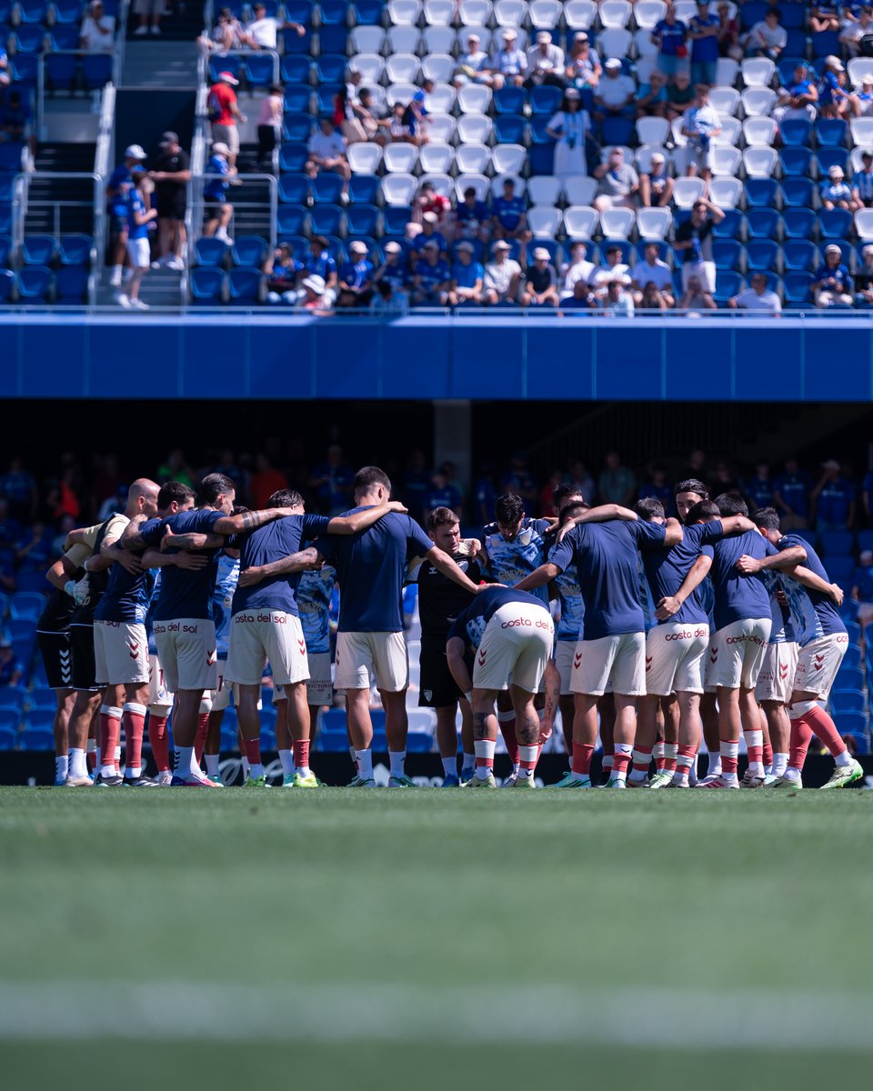 MalagaCF's tweet photo. Este equipo no va a dejar de trabajar ni de luchar. 

Y lo hará 𝙪𝙣𝙞𝙙𝙤.