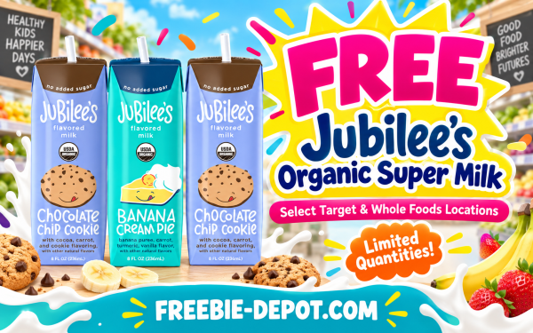 FreebieDepot's tweet photo. Get a FREE Jubilee’s Organic Super Milk Box at Target or Whole Foods! https://t.co/oELXhpYFKP #JubileesOrganicMilk #FreeMilk #OrganicMilk #FreeKidsDrink #FreeAfterRebate #RebateDeal #TargetDeals #WholeFoodsDeals #TargetFreebies #WholeFoodsFreebies #OrganicFreebies #HealthyKids https://t.co/gSHvF2HgZZ