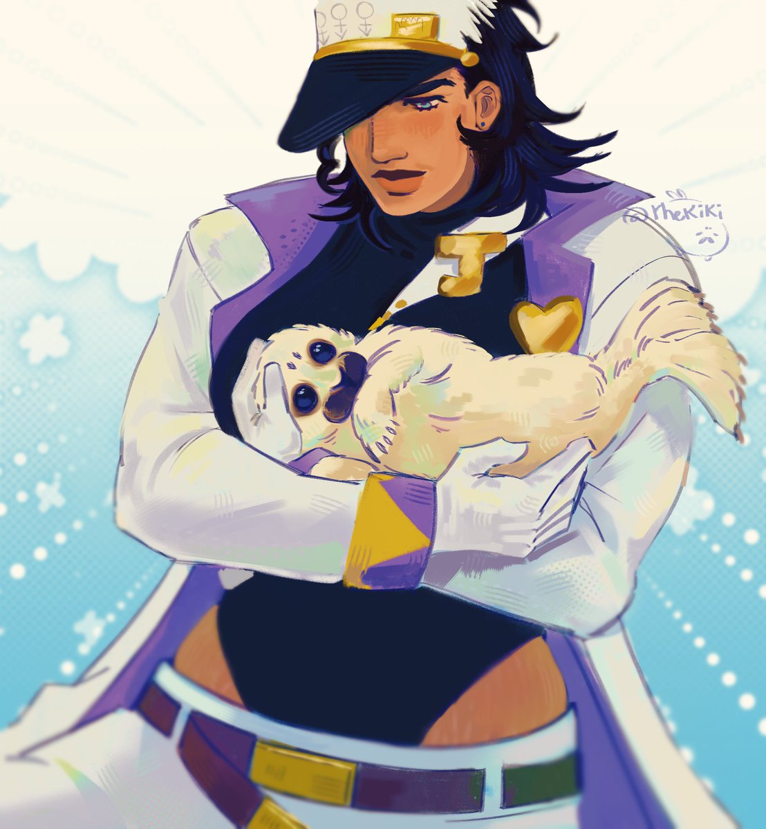 rhekiki's tweet photo. Fem jotaro hosts a seal101 class ft. Niko baikalseal 

#jjba https://t.co/dHdxet3hDY