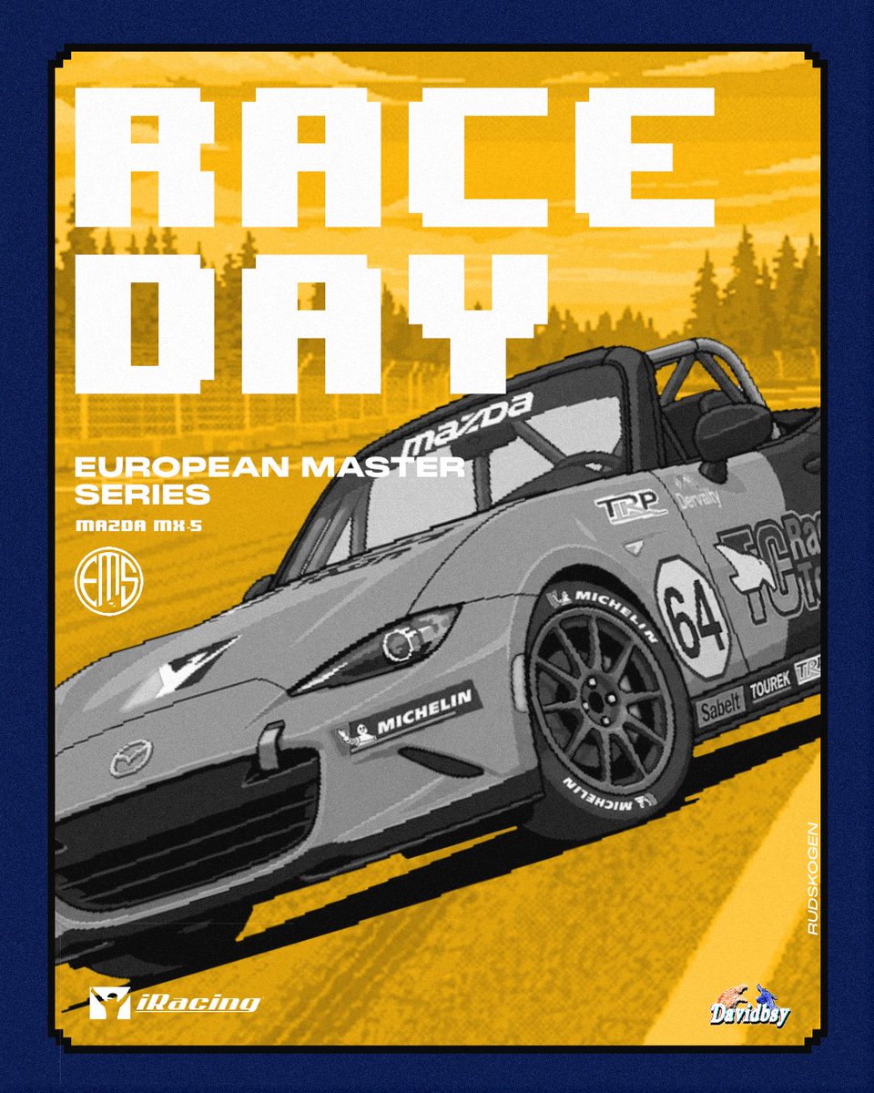 TurTlesClan_'s tweet photo. 🚨ENCIENDAN MOTORES🚨
🏆 @EMS_iRacing European Master Series
⏰ 22:30h
🏎️ Mazda MX-5 / Rudskogen
📺 https://t.co/gOzS6ZexUn
Debut de @n1_SlowLY 🚀
Todos apoyando la carrera esta noche 💪
#IRacing #GOTC 🐢 https://t.co/eX3HJpsK7f
