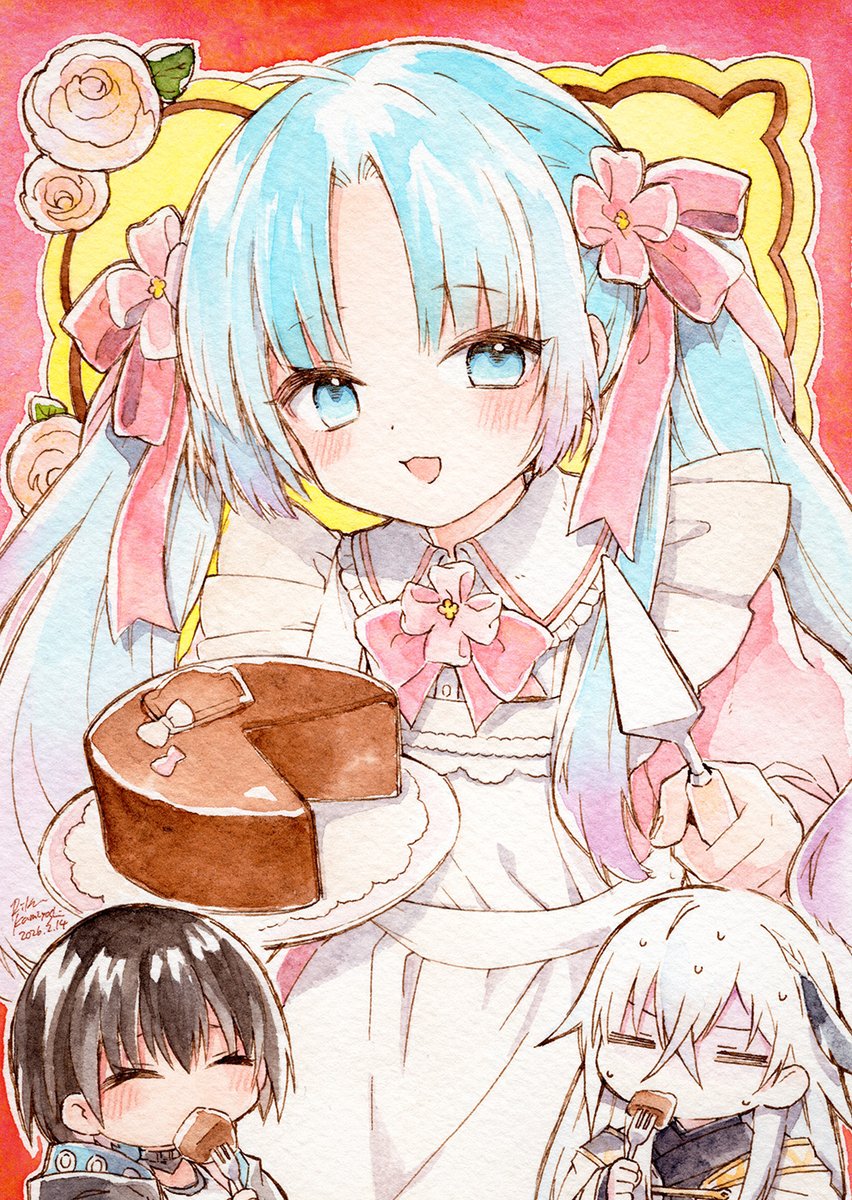 rikak's tweet photo. あま～いケーキ🎂 https://t.co/8q8yCGpnaT