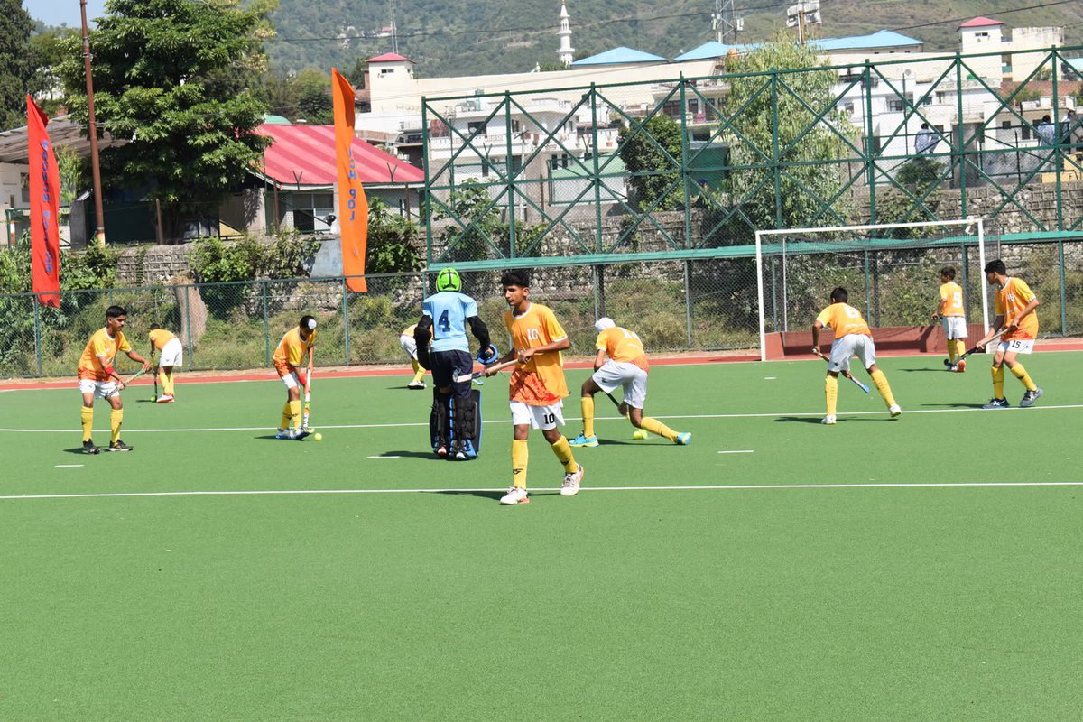 YssPoonch's tweet photo. Inter-District UT-Level U-14 Boys Hockey Tournament Commences at Astro Turf Ground Poonch https://t.co/l5kKcMQURR