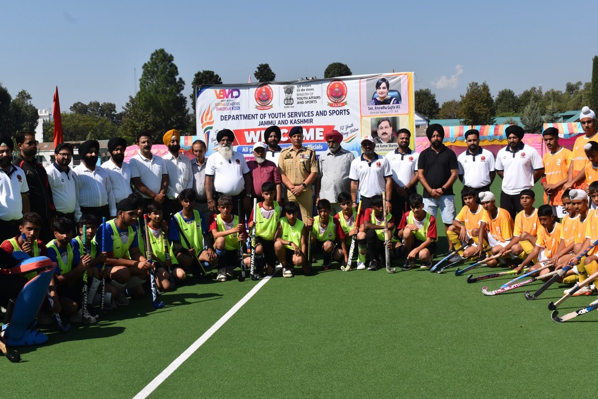 YssPoonch's tweet photo. Inter-District UT-Level U-14 Boys Hockey Tournament Commences at Astro Turf Ground Poonch https://t.co/l5kKcMQURR