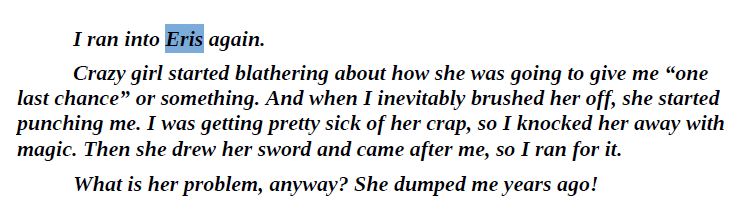 realwatercrush's tweet photo. @Josemick2 @DarkKageXL Rudeus had to hide from her so he wouldn't get beat up or even die, Eris started losing once she passed her physical prime and Oldeus got even stronger but for most of that life  Eris was stronger and I suspect she even stopped fightning because loved him too much https://t.co/Fh9bbwe9h9
