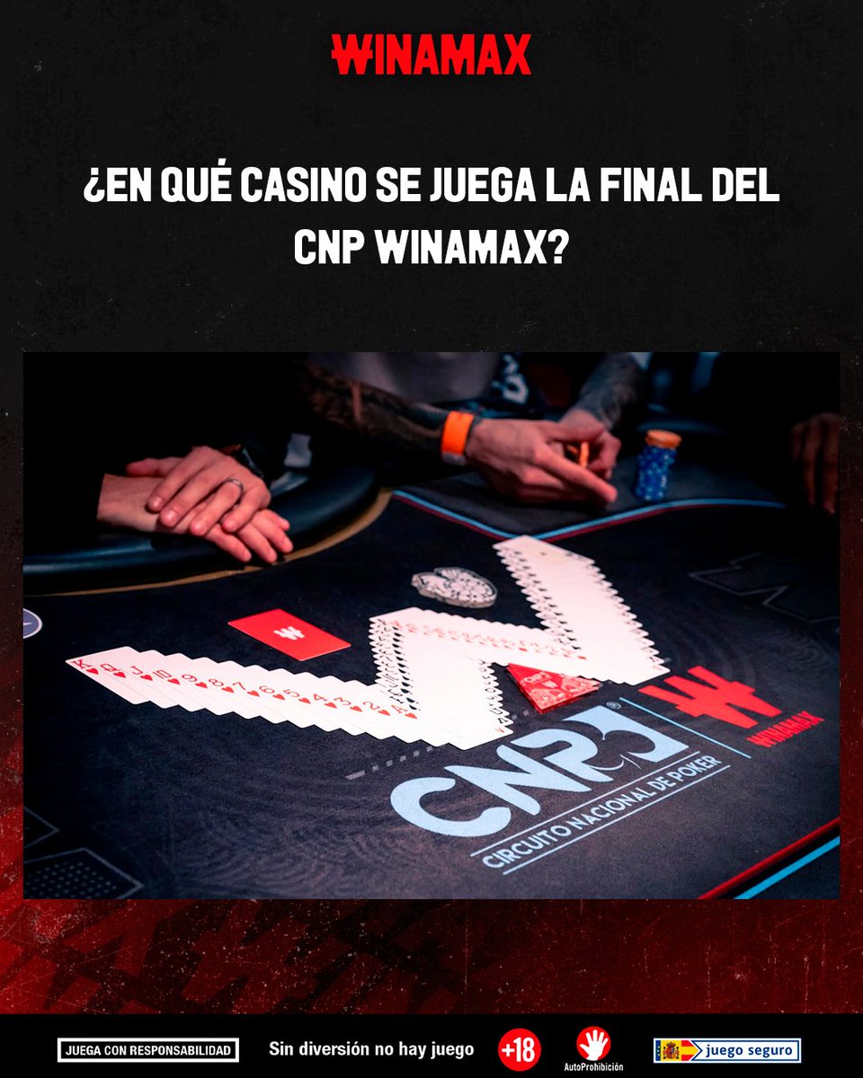 Winamax_Espana's tweet photo. 🎁 ¡SORTEAMOS UN TICKET DE 20 €!

🏆 La Gran Final del CNP Winamax ya tiene escenario… ¿en qué casino se juega?

🔁 Síguenos + RT + Responde + Nick Winamax.

Reglamento 👉 https://t.co/9z6YFTXyCi https://t.co/LZCp9AWm8m