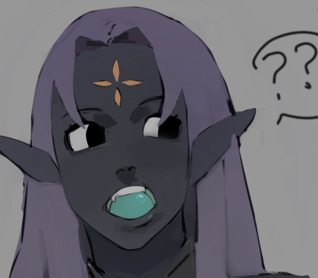 axatol's tweet photo. Stella Surprised face 
#totkoc #wips https://t.co/IArTEW34L7