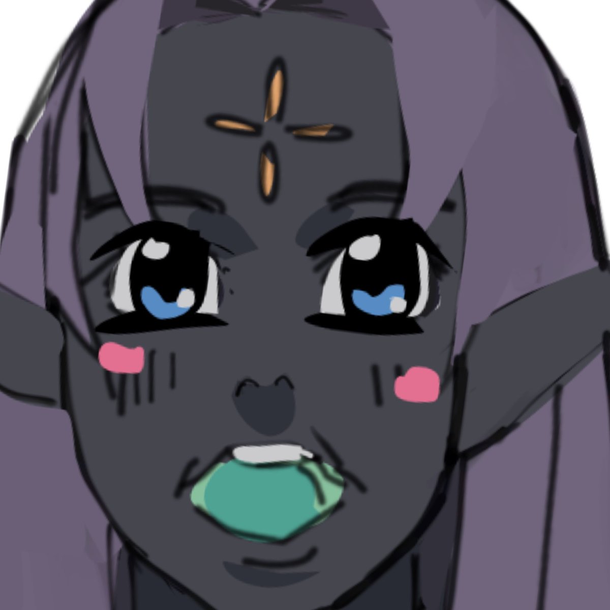 axatol's tweet photo. Stella Surprised face 
#totkoc #wips https://t.co/IArTEW34L7