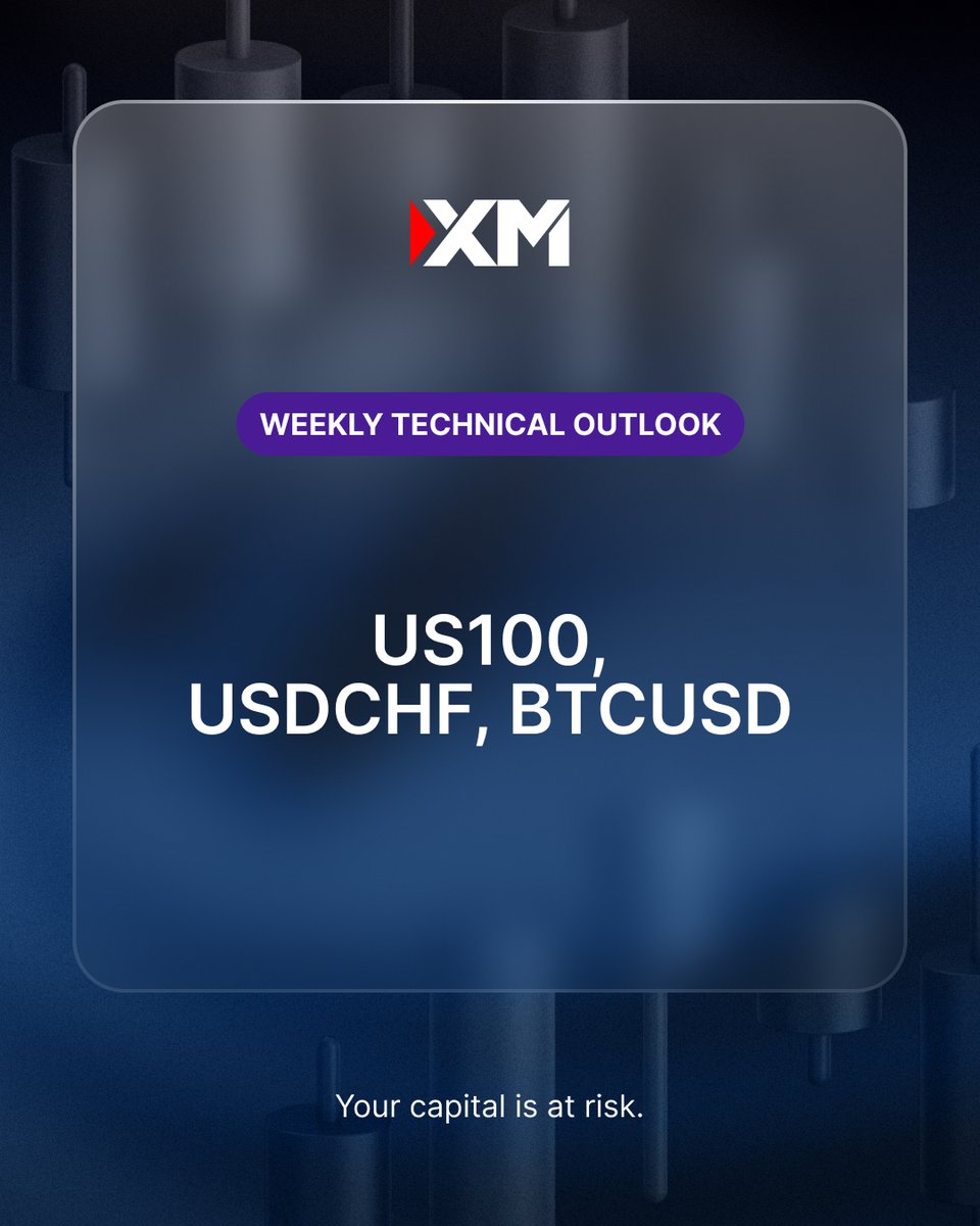XM_COM's tweet photo. Key market catalysts ahead! Our #technicalanalyis includes: #US100 tests resistance, #USDCHF targets highs on SNB decision, and #BTCUSD surges past 82k on strong demand!

Have a look in our report and video 👉 https://t.co/0N0aNTzKkC

#XM #WeeklyTechnicalOutlook https://t.co/wYf2dcnigT