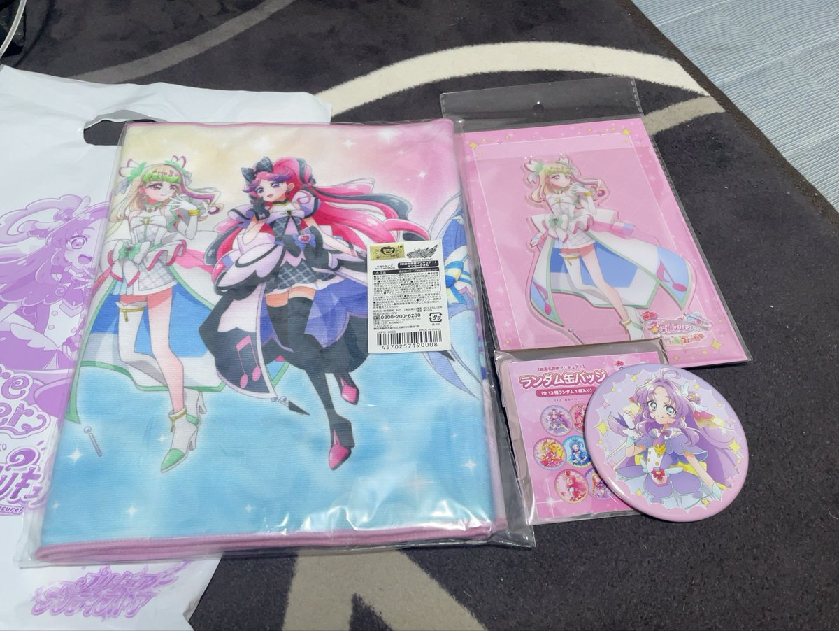 HarutoRcfillust's tweet photo. プリティストアでグッズ少なめに購入😊
 #キミプリ #たんプリ https://t.co/W4dP16btLK