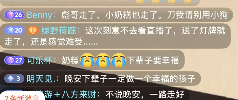 Wqa3O's tweet photo. 彪哥走了，小奶糕也走了。刀我请别用小狗
直播间不少人
https://t.co/u3A6WWGiQK https://t.co/OHTgtU8s5G