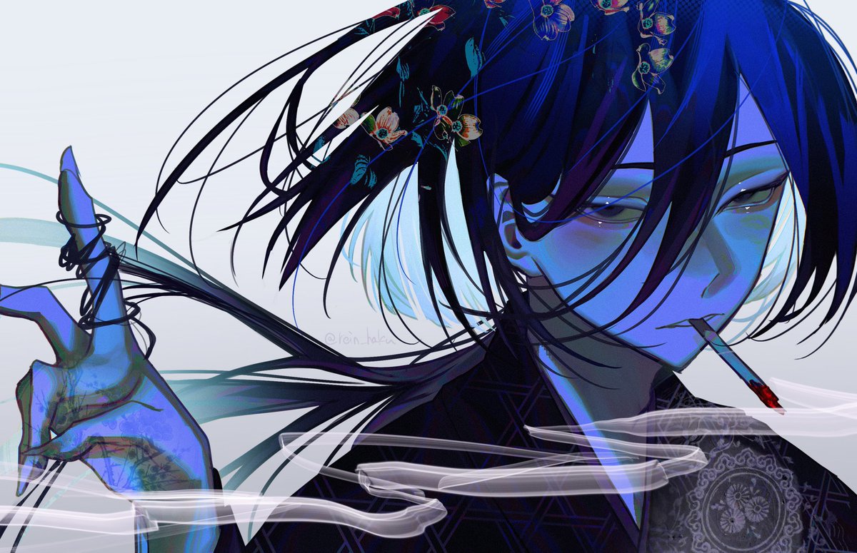 rein_haku's tweet photo. #シルバーウィークはフォロワーさんが増えるらしい
 #絵描き好きさんと繋がりたい 
blue https://t.co/NT5o42T4LZ