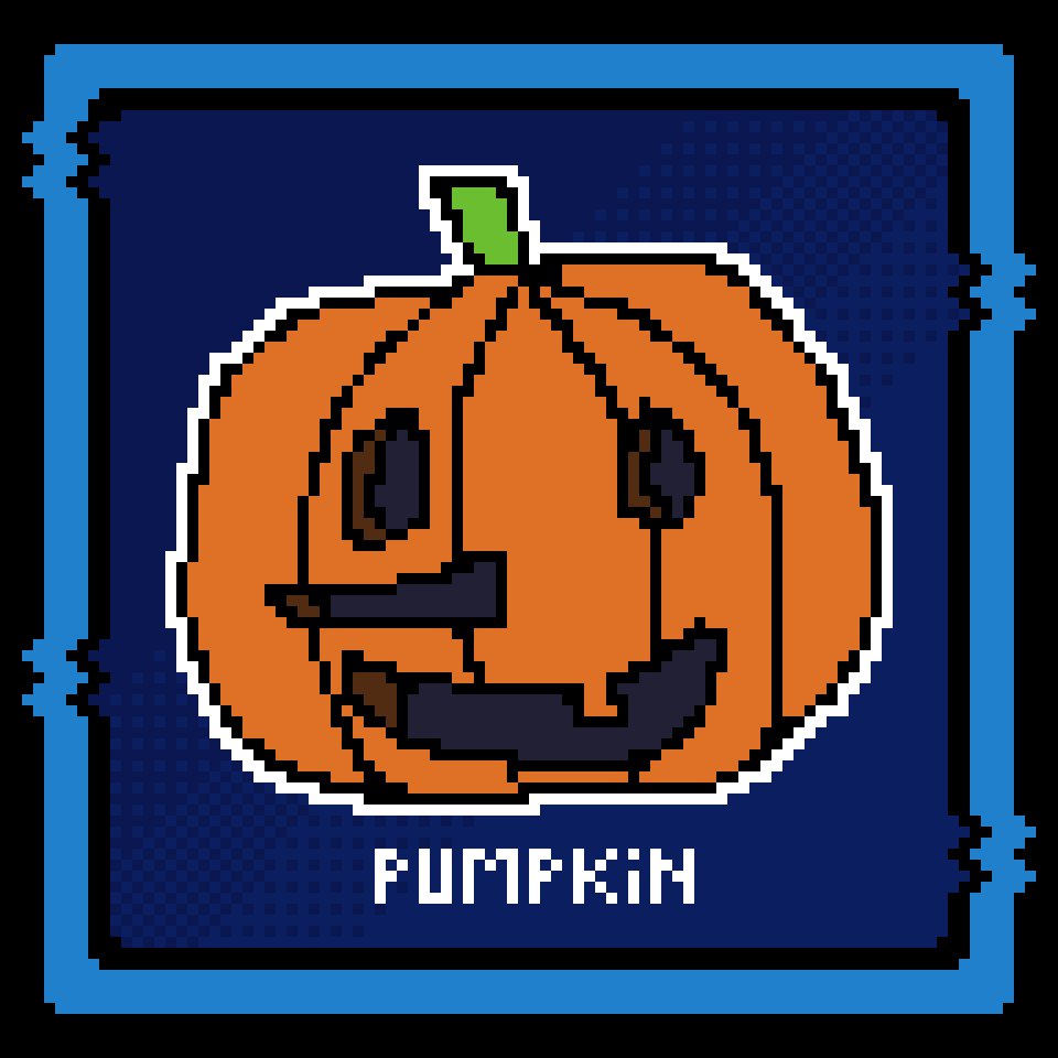 gambitono's tweet photo. #pixelart #pixel #pumpkin https://t.co/8mRU0cz8LX