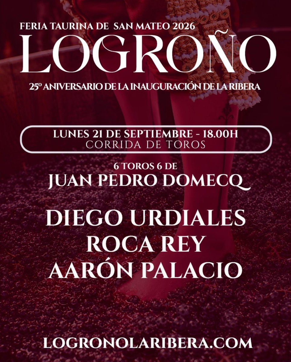 RocaRey's tweet photo. Hoy nos vemos en Logroño. https://t.co/GN5LbTuRTt