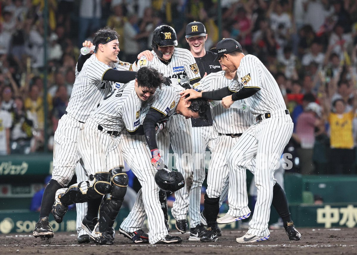 tospophoto's tweet photo. 【プロ野球】2026年9月21日
阪神XDeNA

#大山悠輔　

#タイガース #Tigers #阪神タイガース #東スポ https://t.co/x8Pd4j5jtB