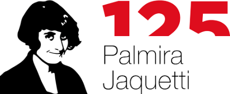 Logotip commemoratiu de l'Any Palmira Jaquetti i Isant.
Jeanvm (Wikimedia Commons, CC BY-SA 4.0)