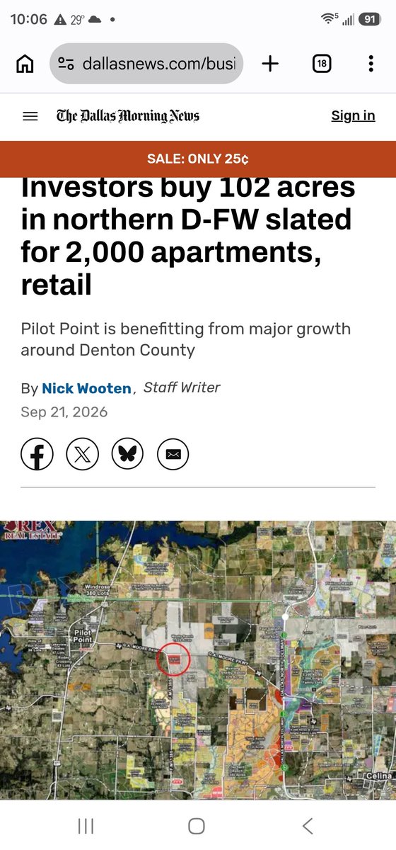 ElenaGarrettDFW's tweet photo. Pilot Point is about to start adding more retail, which is long overdue, but the question is - how affordable will it be?
I will be keeping my eyes on the updates.
#pilotpointtx #newdevelopment https://t.co/JaRysQ2NHP