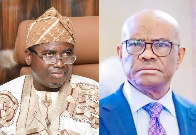 ParallelFacts's tweet photo. Wike, INEC Boss Amunpitan, APC Chairman Reportedly Travel Abroad To Meet Tech Gurus Over Alleged Plan To Rig 2027 Presidential Election With ‘Dummy Server’ https://t.co/qbbqStkZf0 https://t.co/2gEM7fWaeF