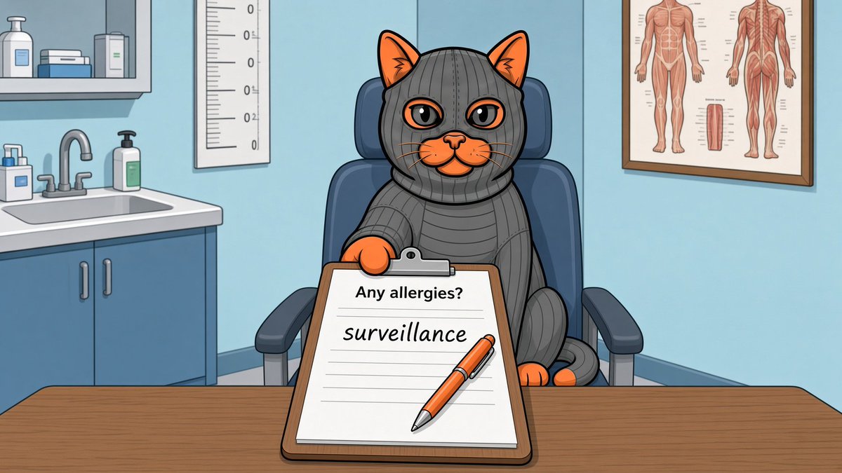Mcatxmr's tweet photo. allergic to surveillance. https://t.co/GhKjXXqQyT