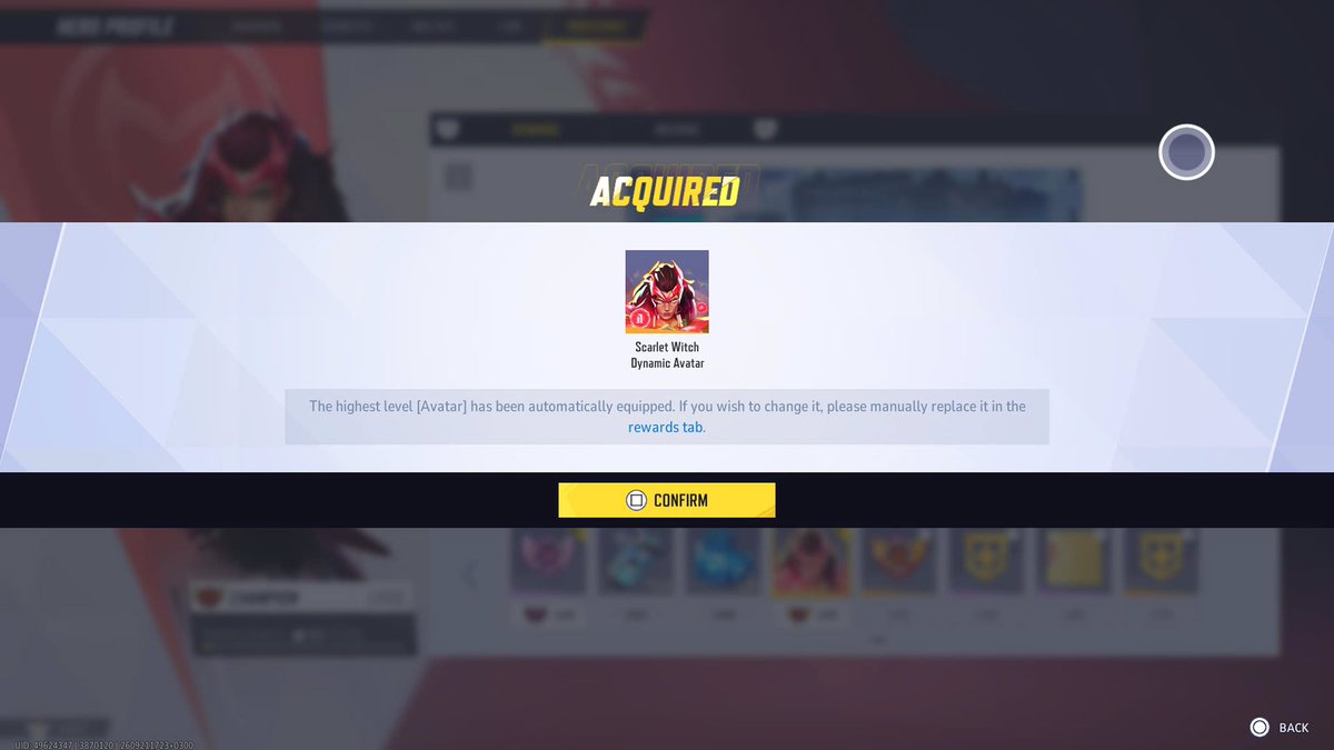 methuMR_'s tweet photo. This is the best season to get champion Scarlet Witch https://t.co/gC8MB6EV5s