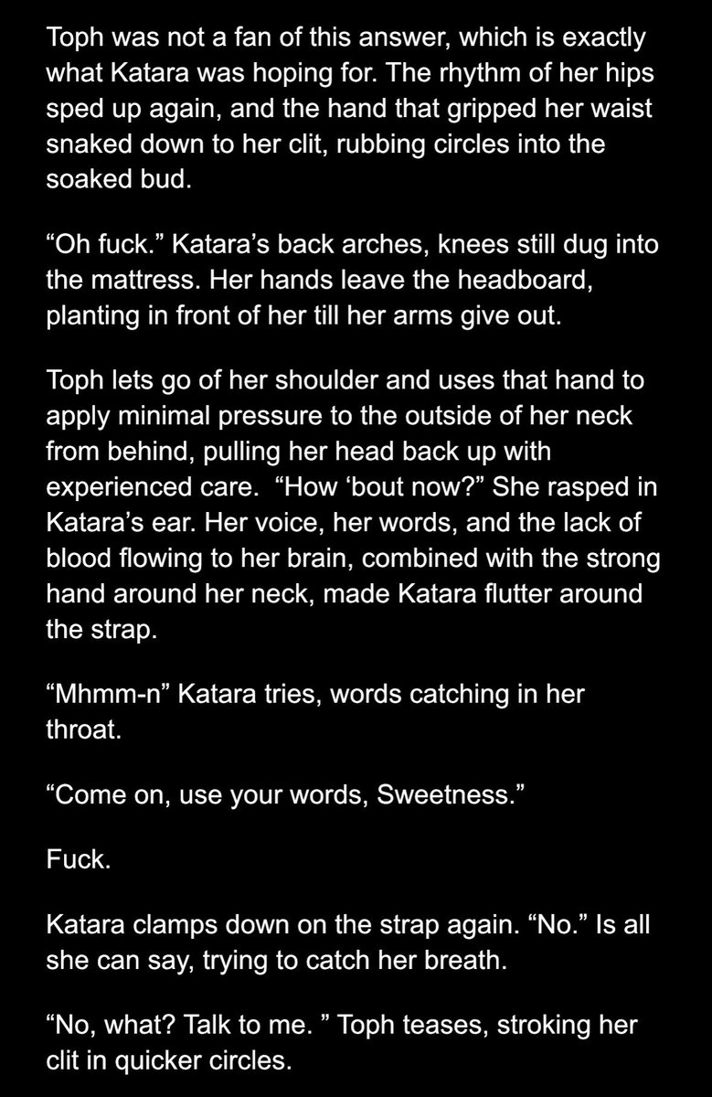 abbys0bbses1on's tweet photo. I DONT CARE IF THAT STRAP IS FAKE I SAID—[GUNSHOTS] #katoph https://t.co/AekZlFArYd