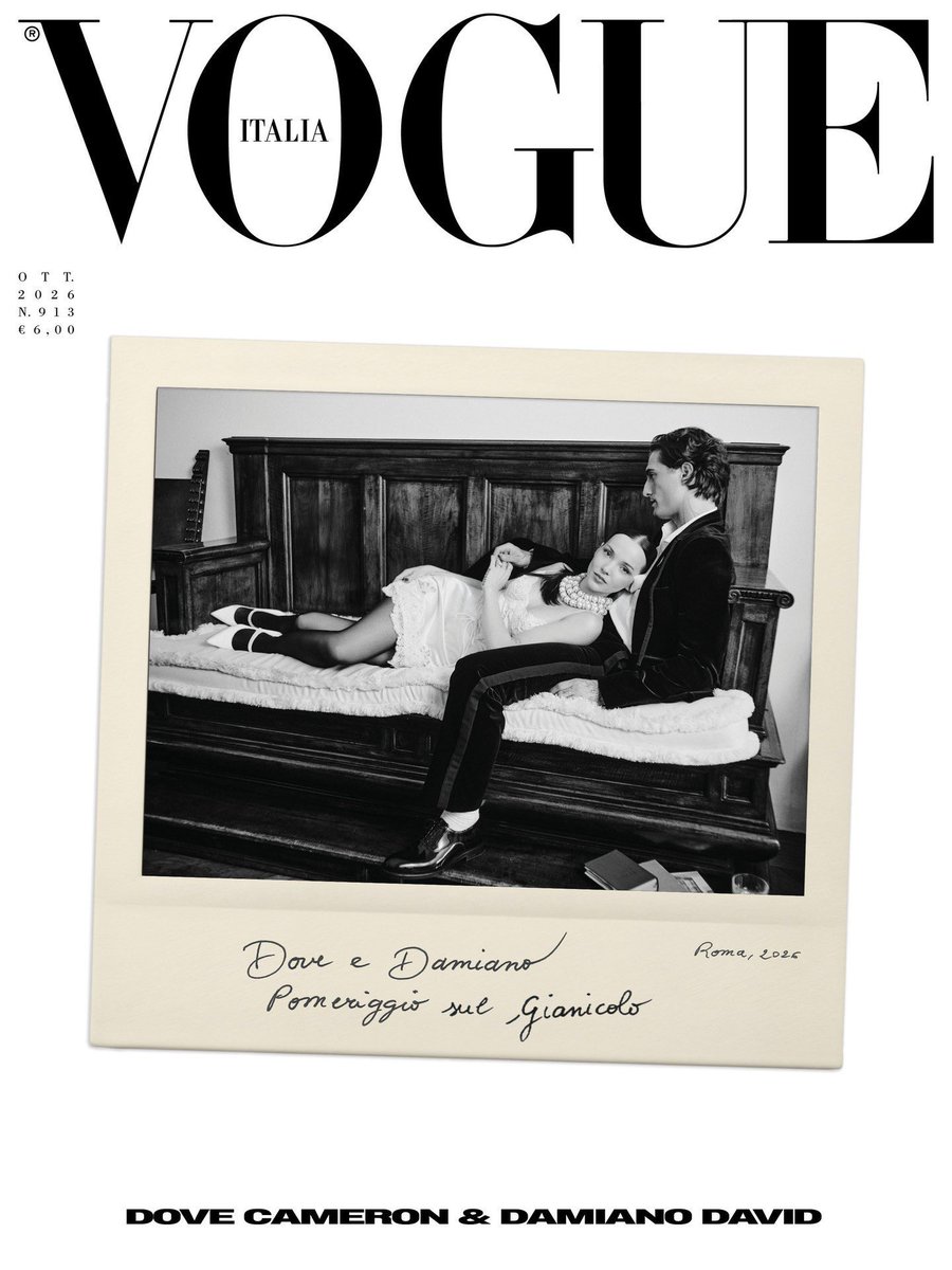itslilystar's tweet photo. Damiano David is the first and only male singer in the history of the fashion magazine to appear TWICE on the cover of Vogue Italia. 🇮🇹 https://t.co/unxXehVK2g