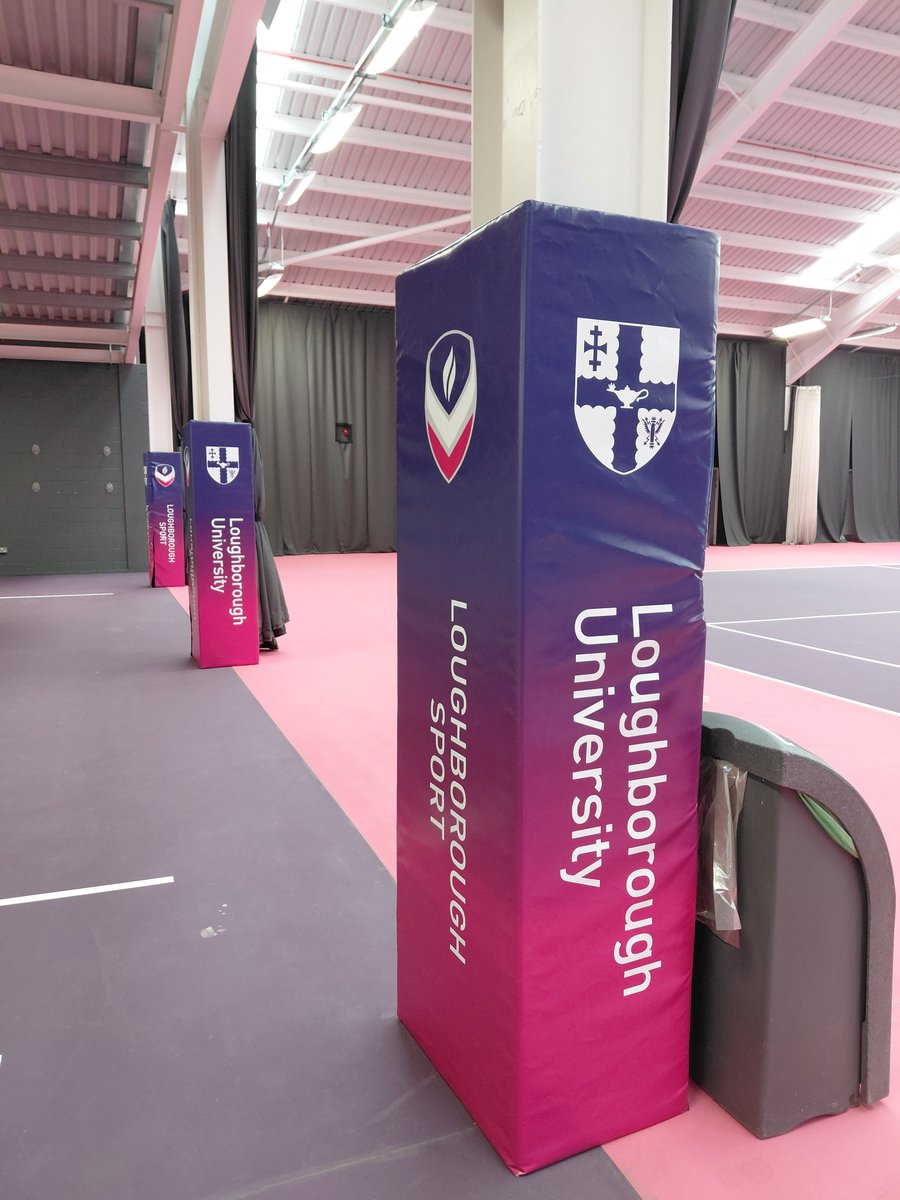 Dave_Turfix's tweet photo. 🚩 Safety first !!!
New bespoke branded indoor post pads for @LboroSport 🥎🎾 @lborouniversity 
Supplied by @TurfixSolutions https://t.co/KfvQVyeKef