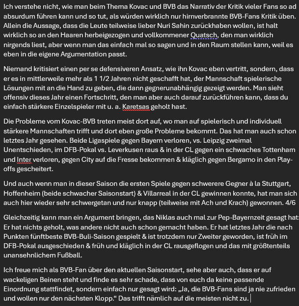 flouwyt's tweet photo. Ich verstehe wirklich nicht, wo @BrudiVoeller aber vor allem Niklas ihre Aussagen über BVB-Fans und deren Sicht auf Kovac hernehmen. Hier mal meine Meinung dazu (Spotify-Kommentare erlauben nur 500 Zeichen und zahle auch kein Premium für mehr Zeichen hier deshalb Screenshot) https://t.co/2ZS90vQpCL