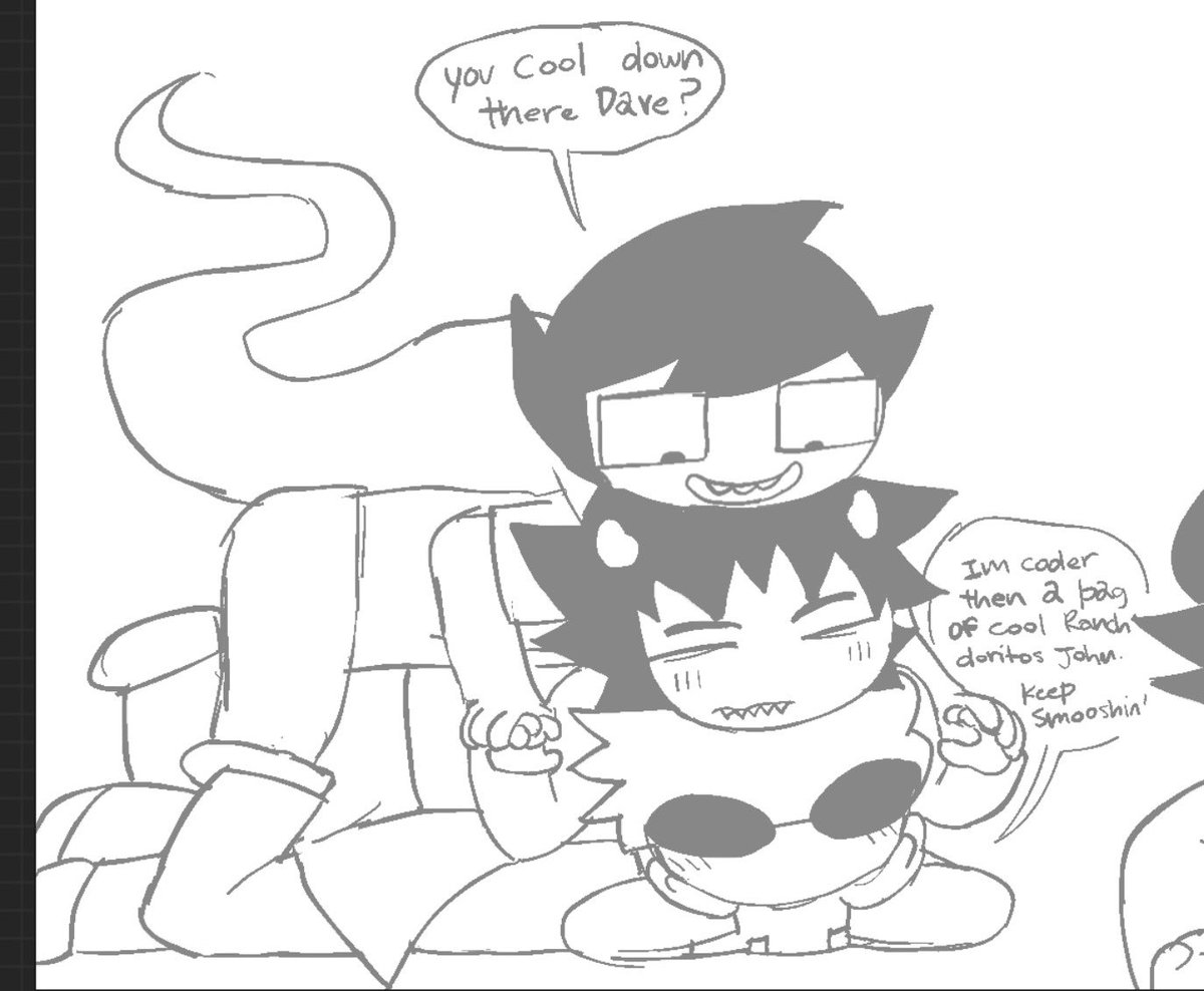 helolitlestylus's tweet photo. oh you guys are so cute 
#homestuck #pepsicola #davekat https://t.co/PIWIAWNIbP