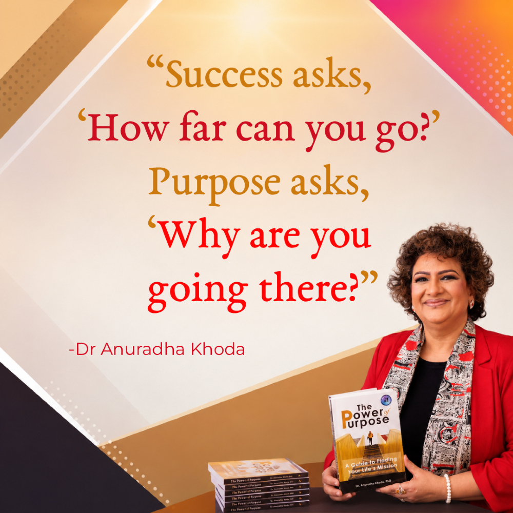 AnuradhaKhoda's tweet photo. Success asks, “How far can you go?”
Purpose asks, “Why are you going there?” 🎯
Before chasing the next goal, pause and ask yourself:
what’s your WHY?
Share yours below. 👇
#Purpose #KnowYourWhy #PersonalGrowth #Mindset #Success https://t.co/AP15F61Zmn