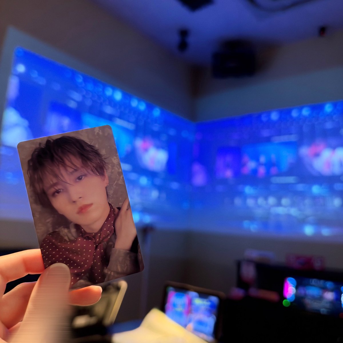yyy_ppp_m's tweet photo. 後輩ちゃんとデュアル楽しかった〜〜！♡
大画面の瑠姫くんキラキラ王子様だった👑🌟 https://t.co/KaclsrA1NH