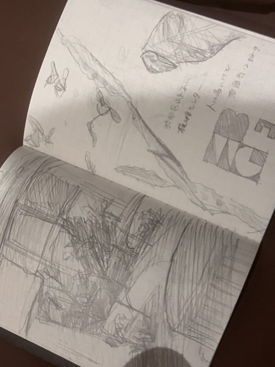 ijustcant_help's tweet photo. バスの中でもスタバでもどこでも絵を描いていた時のノート https://t.co/5nY4zcz1eY