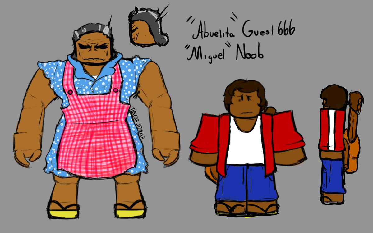 tmm2676's tweet photo. I dont even know wtf am I doing bruh 
Well Ive seen 100 chase themes for abuelita so I decided to do the design 
#Forsaken #forsakenfanart #forsakenrblx https://t.co/ng89CPoh6K