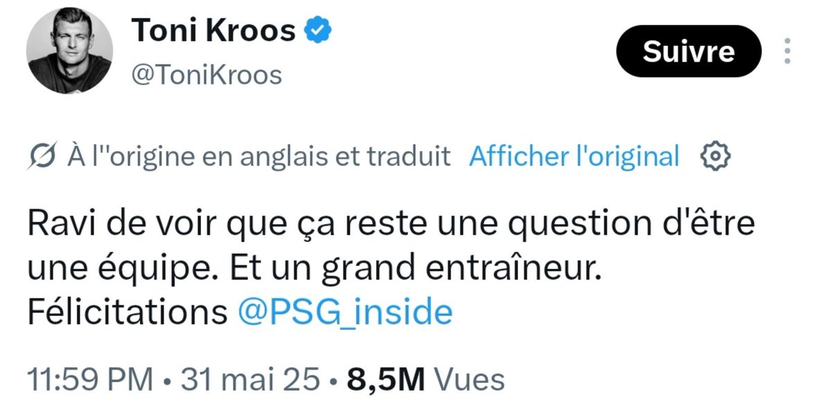 BrothaRMA's tweet photo. @SeydinaOfficial Toni kroos à fait des decla visant Mbappé peut être la cause de son départ prématuré ? Vini est devenu nul au real depuis la venu de Mbappé, Xabi Alonso dans la continuité de la relation de Kylian avec les coach depuis le psg. Tout ses évenements négatives sont liès à lui.😐😐 https://t.co/lUSFZYWZ1B